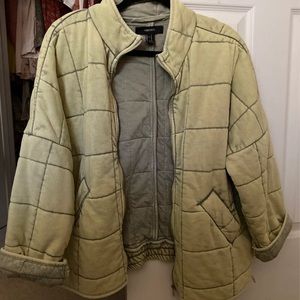 Free people dupe - forever 21 quilted jacket